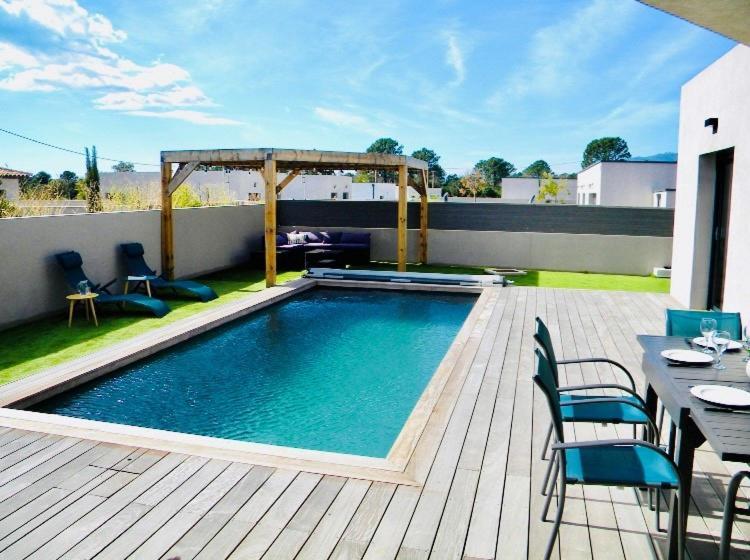 Villa Le Corail Rouge Corse Леччи Экстерьер фото