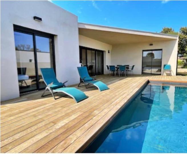 Villa Le Corail Rouge Corse Леччи Экстерьер фото